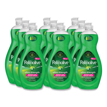 Ultra Palmolive® Dishwashing Liquid, Ultra Strength, Original Scent, 20 Oz Bottle, 9-ctn freeshipping - TVN Wholesale